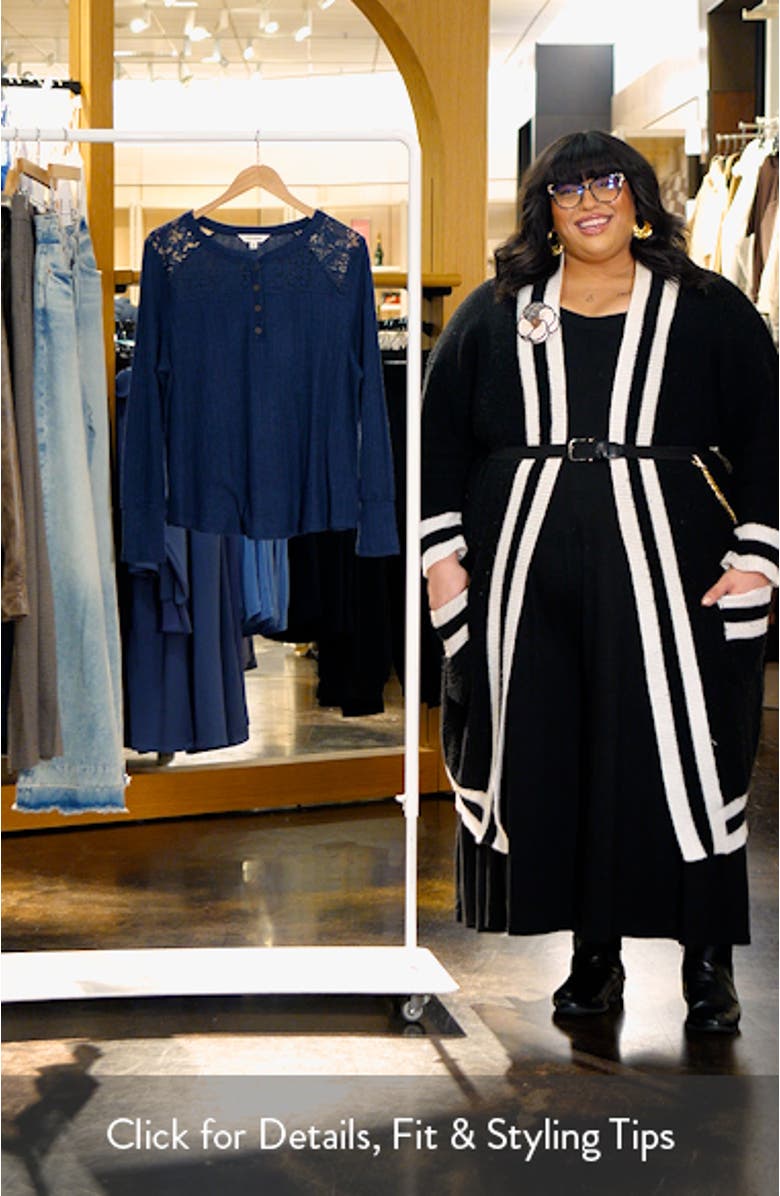 Lace Yoke Henley, sales video thumbnail