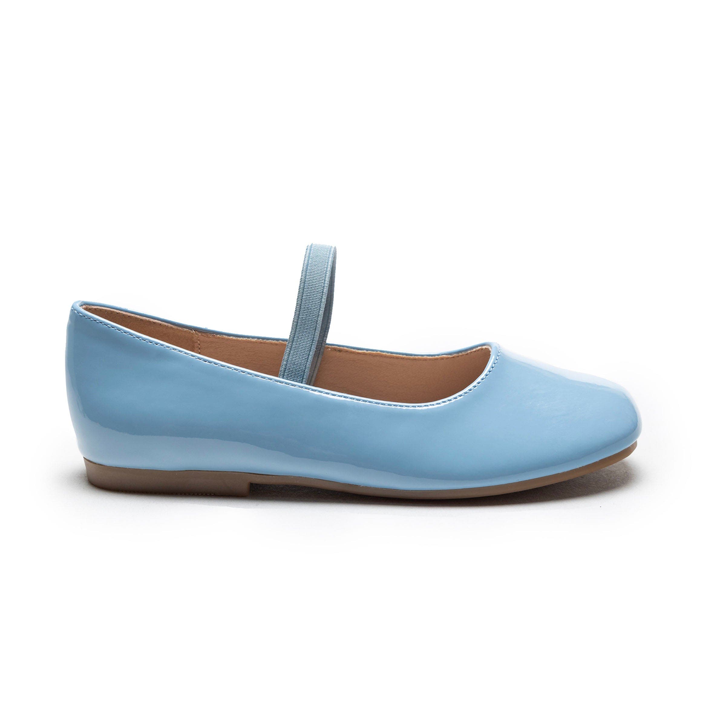 Satin Colette Flats, Alternate, color, Baby Blue