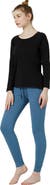 Rebody Active Rebody Essentials Scooped Long Sleeve Top
