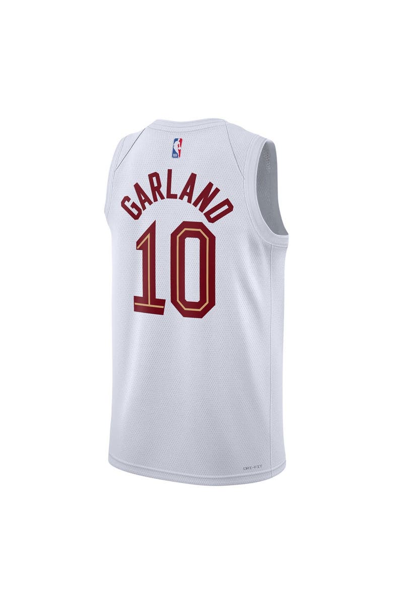 Nike Unisex Nike Darius Garland White Cleveland Cavaliers Swingman Jersey - Association Edition, Alternate, color, 