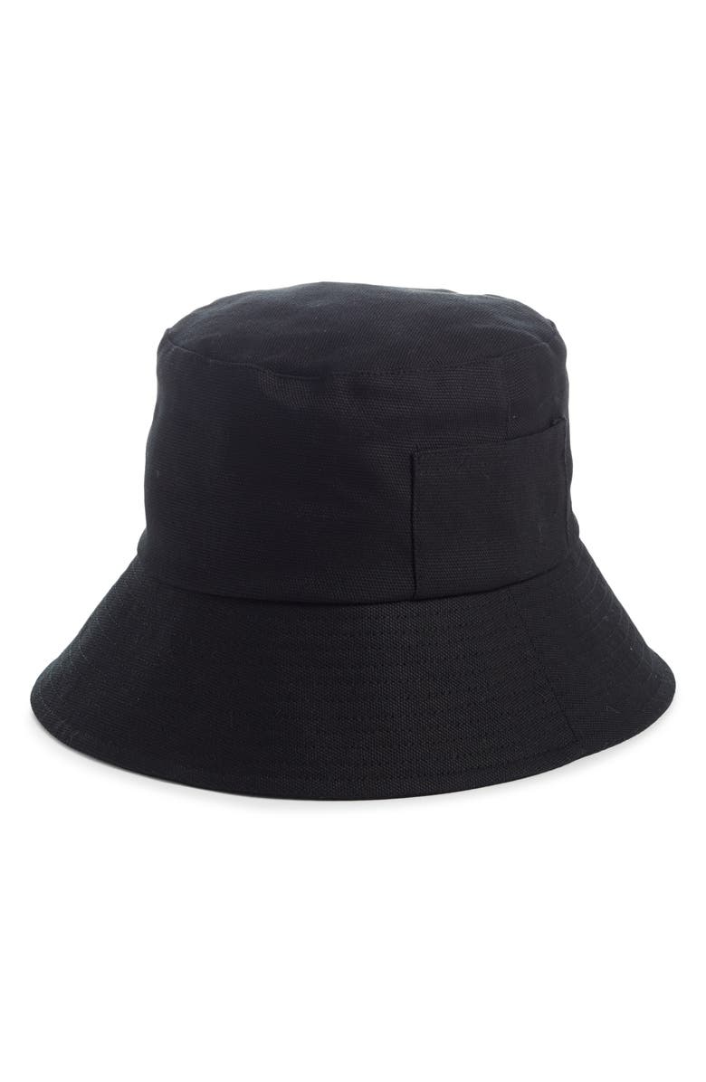 Lack of Color Wave Bucket Hat, Main, color, Black