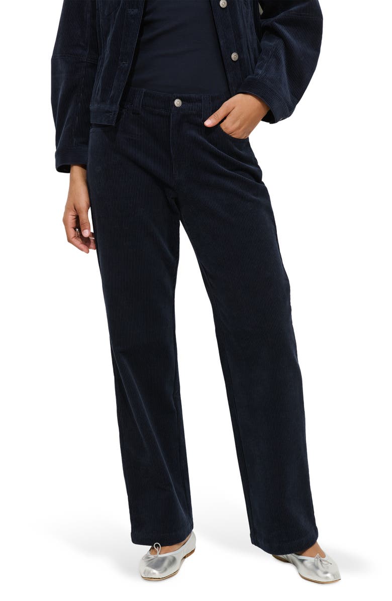 Alex Mill Darci Corduroy Chinos, Main, color, Dark Navy