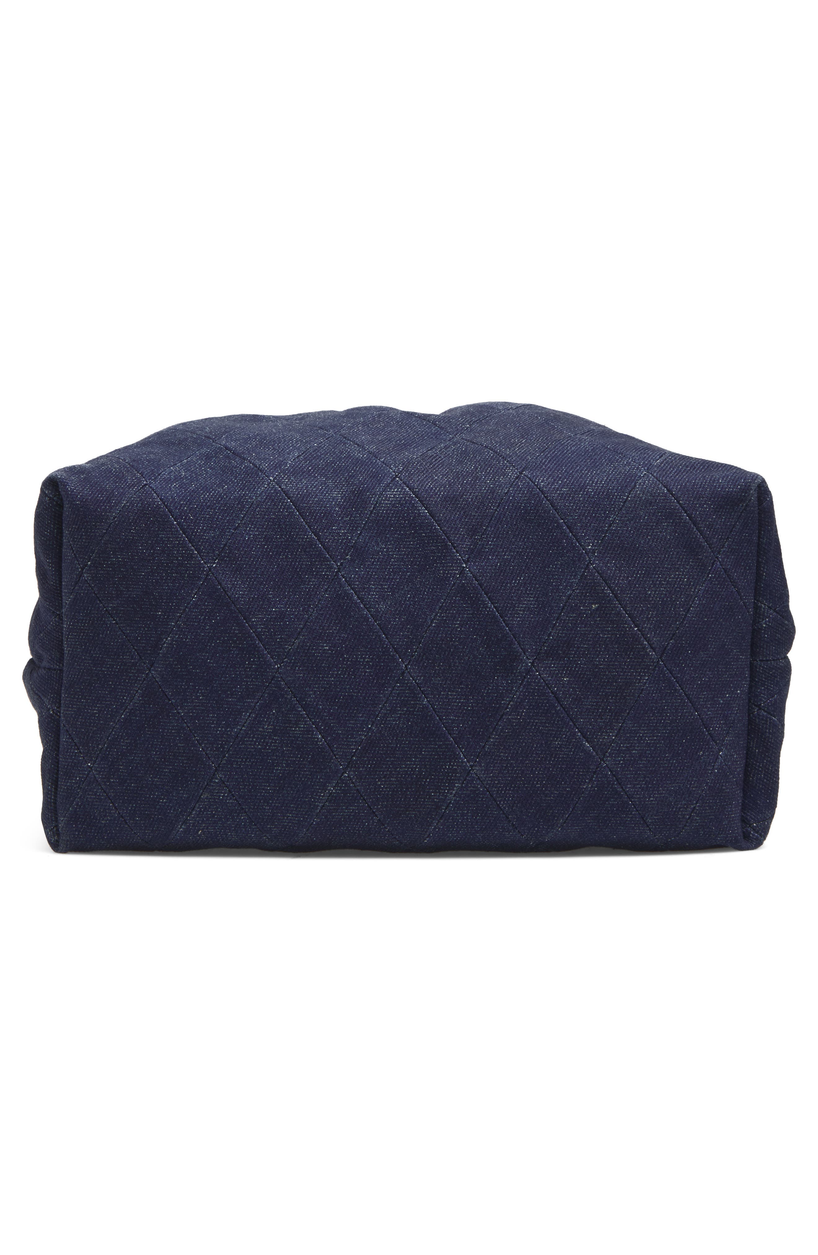 Zimmermann Medium Cloud 91 Canvas Clutch, Alternate, color, Denim