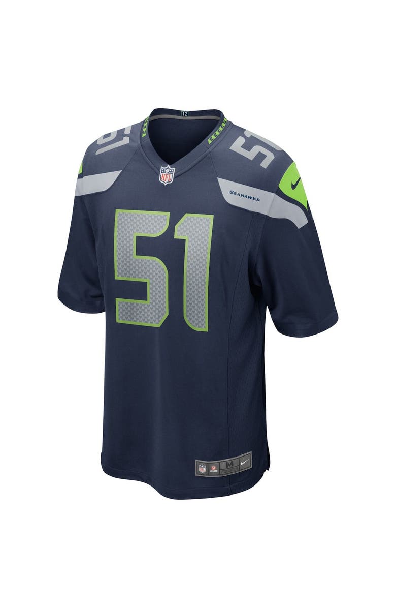 Nike Men's Nike Lofa Tatupu College Navy Seattle Seahawks Game Retired Player Jersey, Alternate, color, 