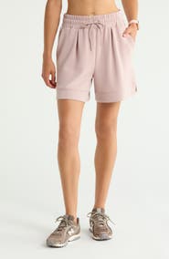 Zella Soft Luxe High Waist Knit Shorts