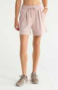 Zella Soft Luxe High Waist Knit Shorts