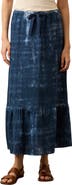 Faherty Sunbeam Linen Drawtring Midi Skirt