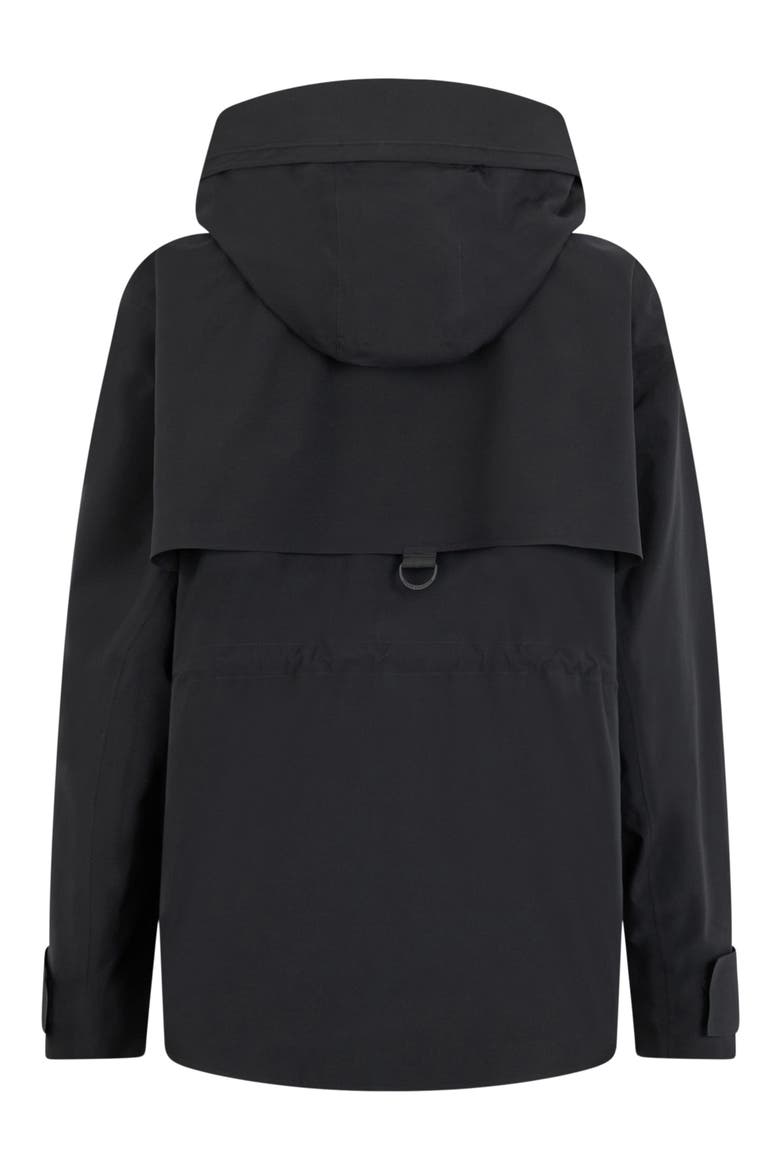 Laurier Waterproof Ripstop Jacket, Alternate, color, BLACK
