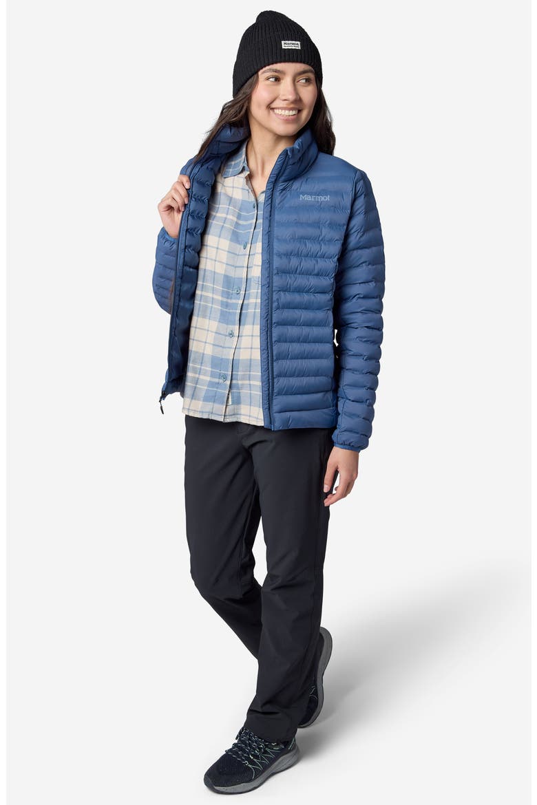 Echo Featherless Jacket, Alternate, color, BLUE CURRANT