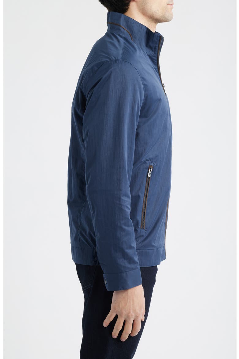 Water Resistant Full-Zip Jacket, Alternate, color, NAVY
