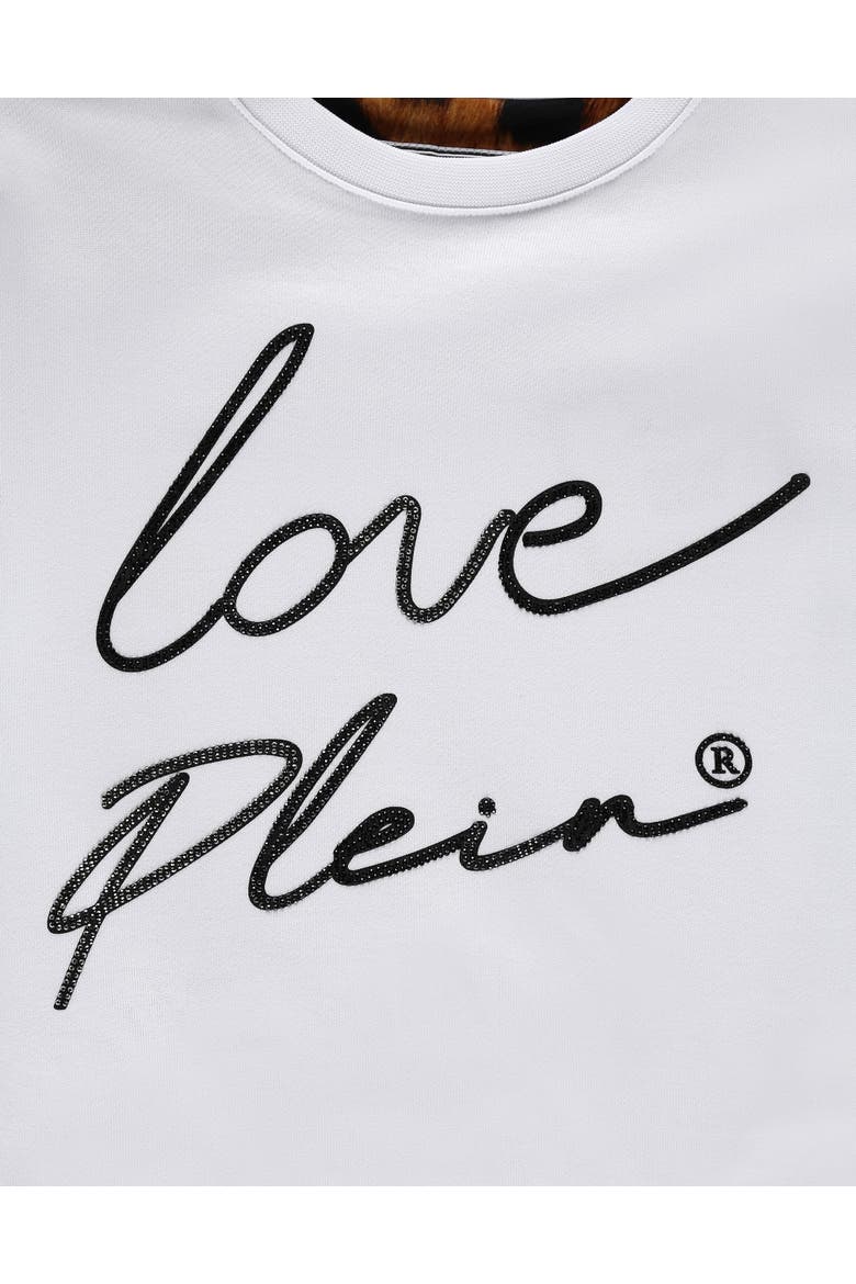 Pullover Round Neck Ls Girl, Alternate, color, white