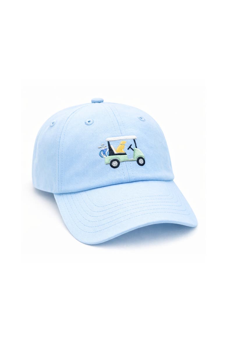 Dog in Golf Cart Baseball Hat, Main, color, Light Blue
