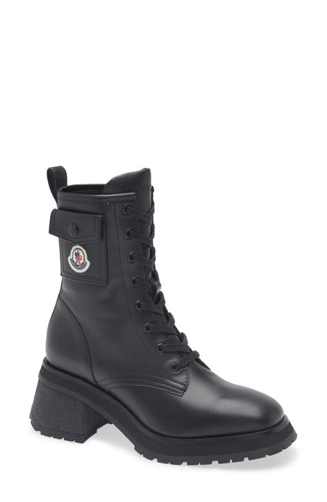 Nordstrom black combat boots best sale