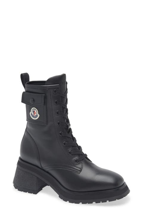 Moncler Men's Genius x HYKE Desertyx Ankle Boot in Black Moncler