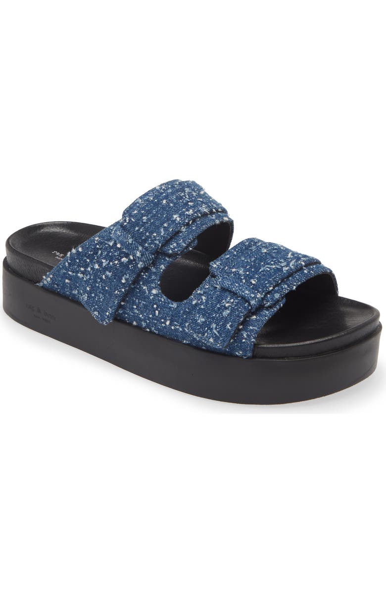 rag & bone Geo Platform Sandal, Main, color,