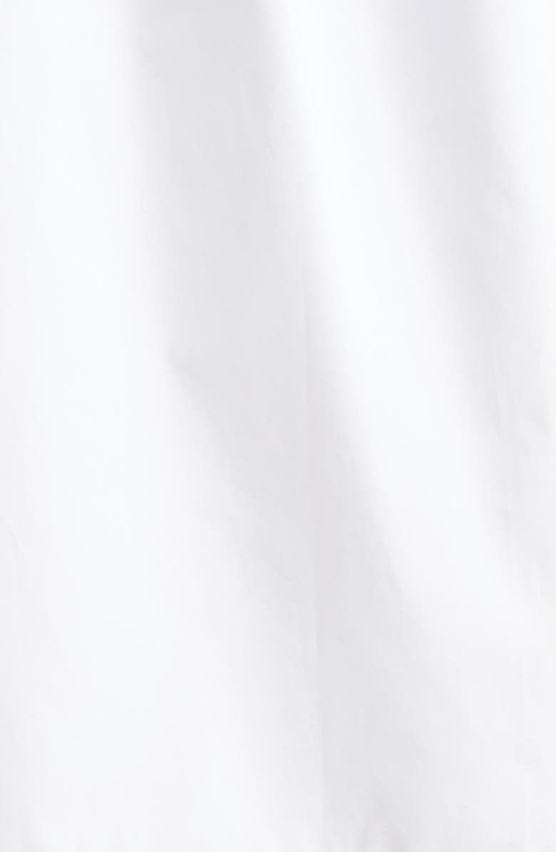 Max Mara Carpi Puff Sleeve Cotton Poplin Top, Alternate, color, 