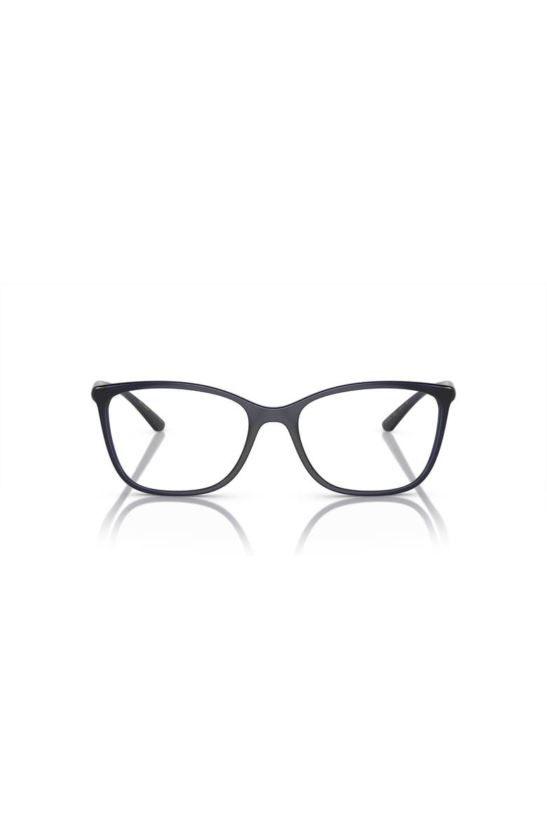 Dolce&Gabbana 54mm Rectangle optical glasses, Alternate, color, Blue