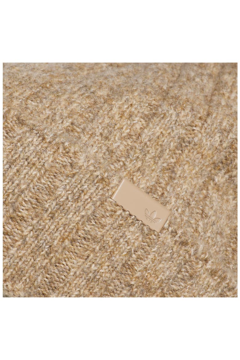 Gender Inclusive Ribbed Beanie, Alternate, color, KHAKI/ KHAKI