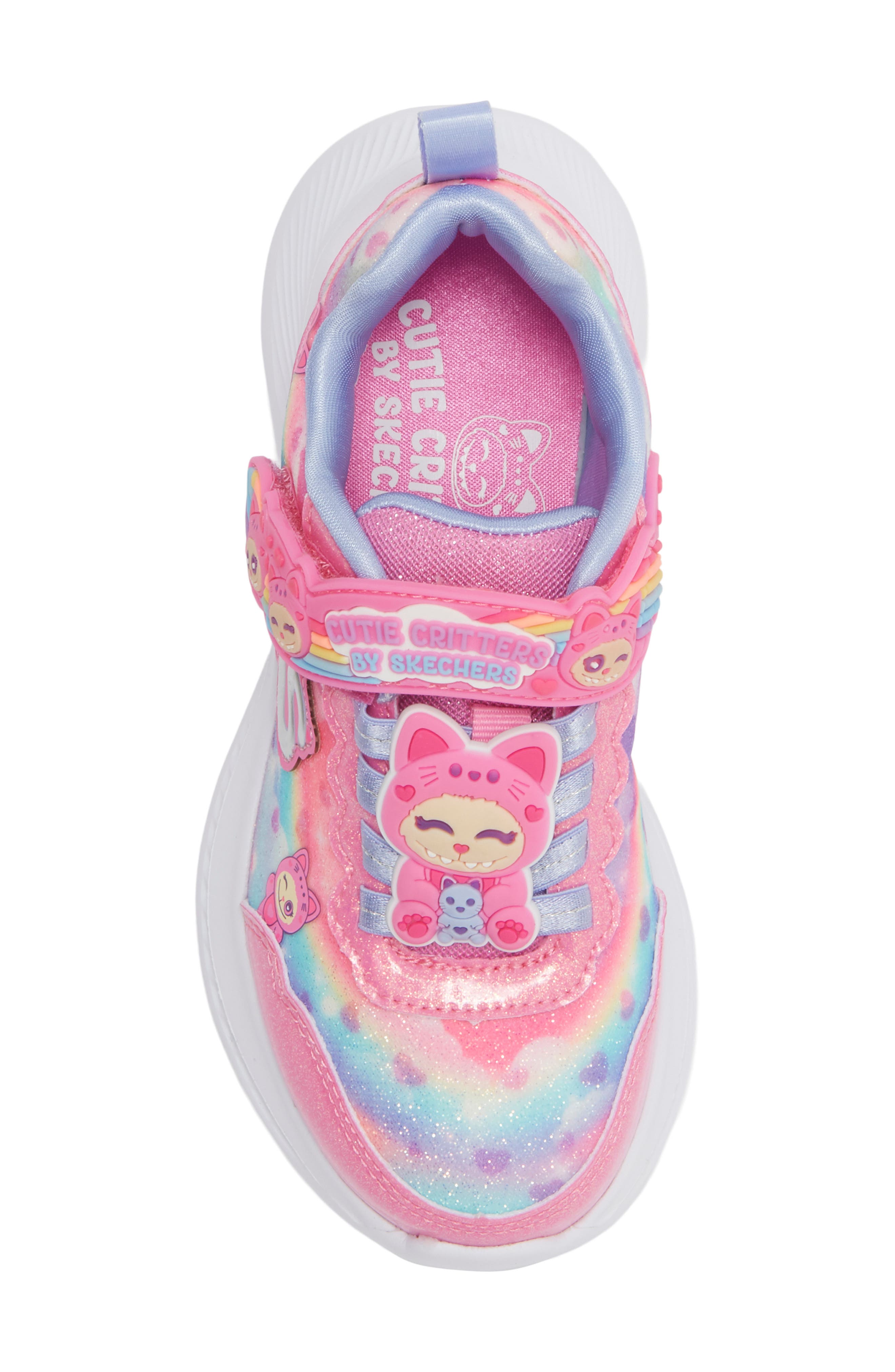 SKECHERS Kids' Jumpsters Sneaker, Alternate, color, Pink Multi