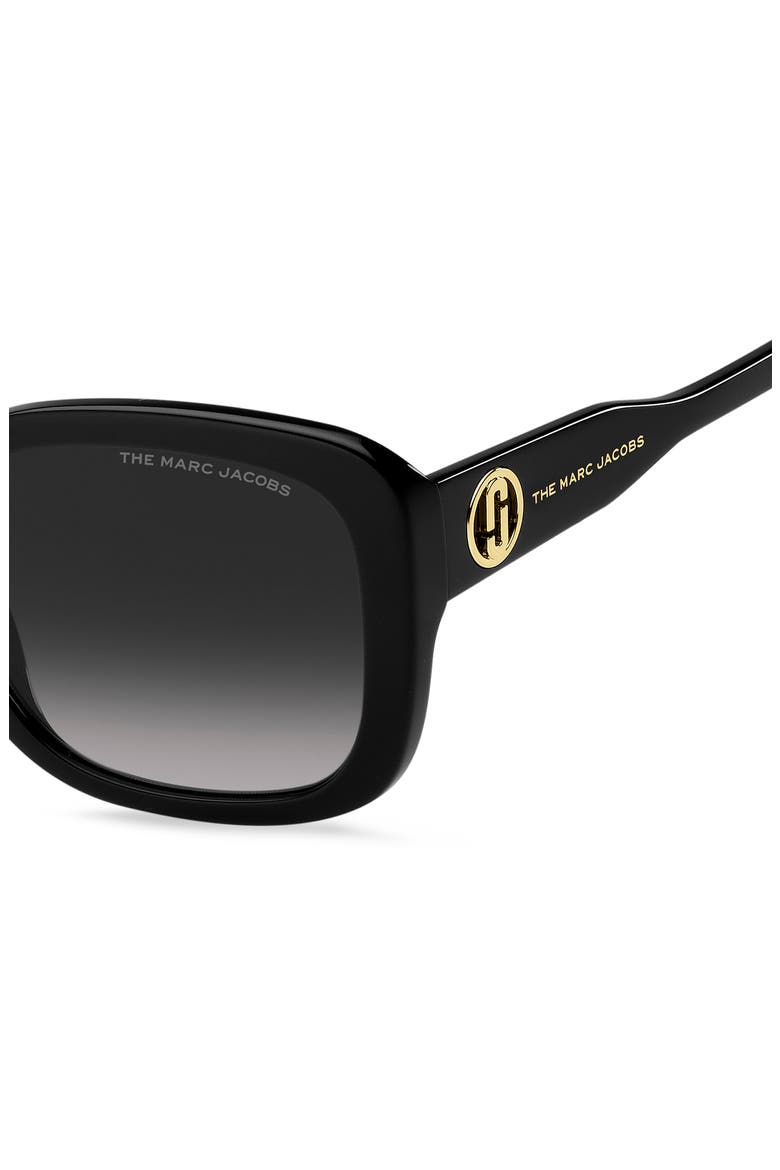 54mm Gradient Square Sunglasses, Alternate, color, 0807-9O
