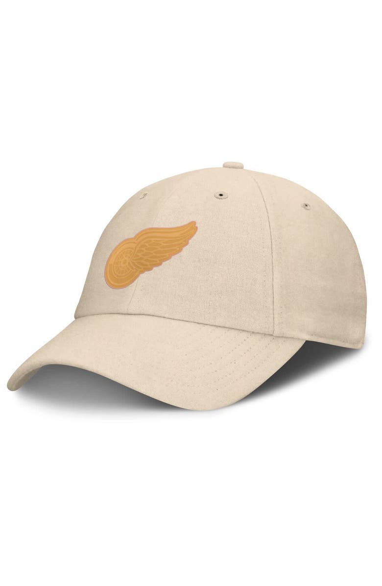 FANATICS Men's Fanatics Tan Detroit Red Wings Front Office Canvas Adjustable Hat, Main, color, Tan
