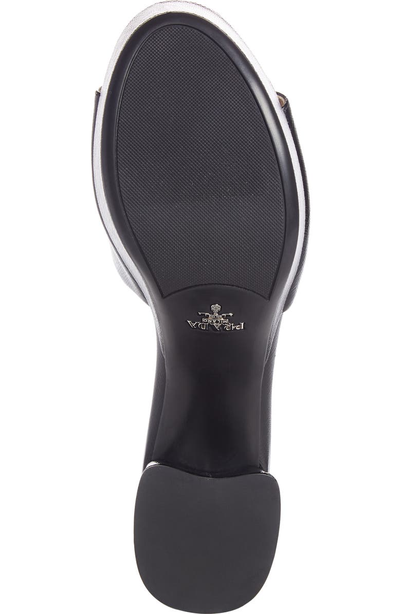 Prada Platform Slide Sandal, Alternate, color,