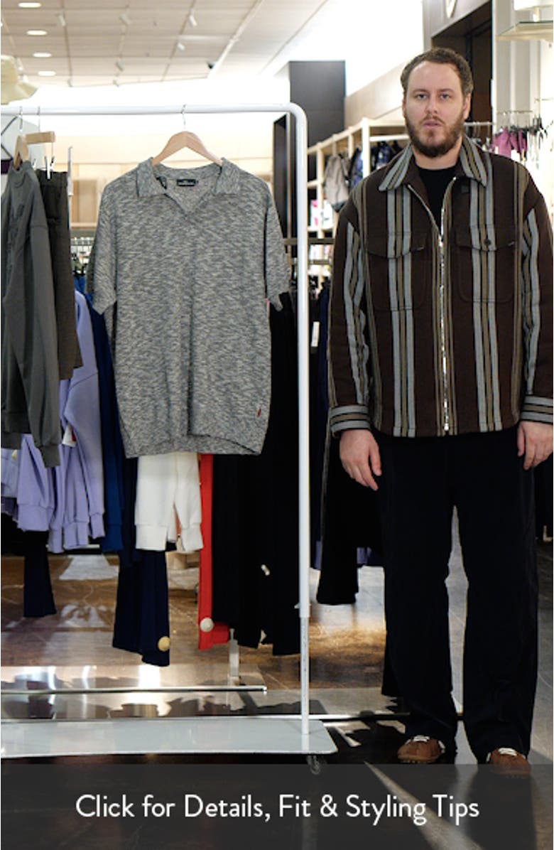 Poison Bay Linen & Cotton Slub Polo, sales video thumbnail