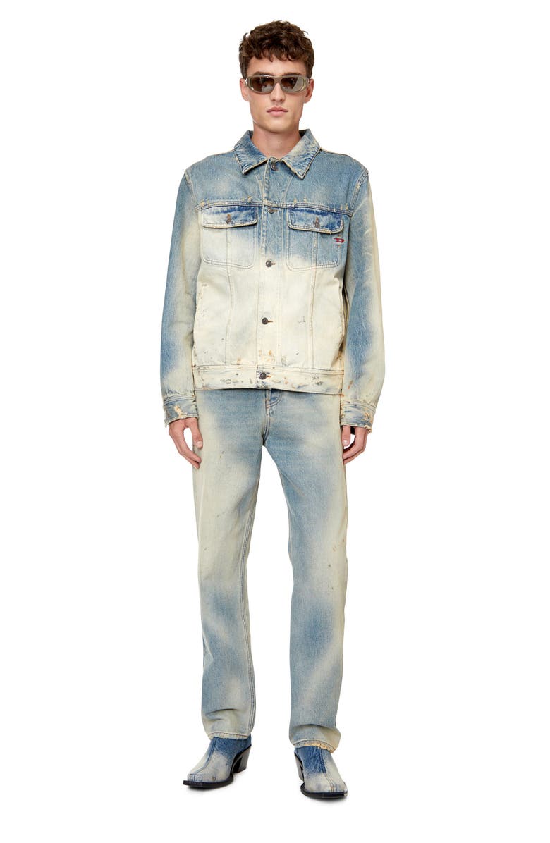 DIESEL<sup>®</sup> D-Barcy Cotton Denim Jacket, Alternate, color,