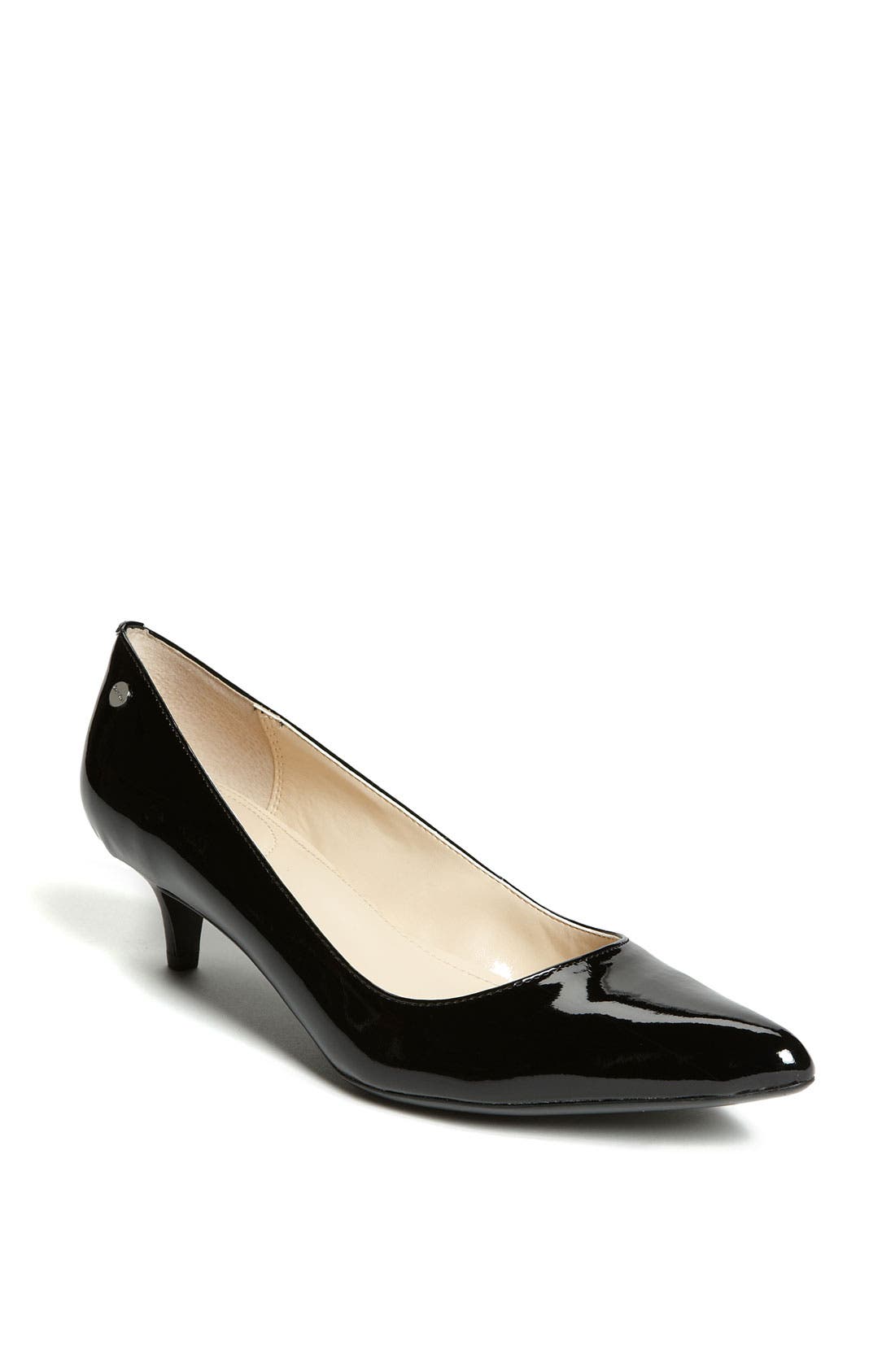 Calvin Klein 'Anna' Patent Pump, Main, color, 