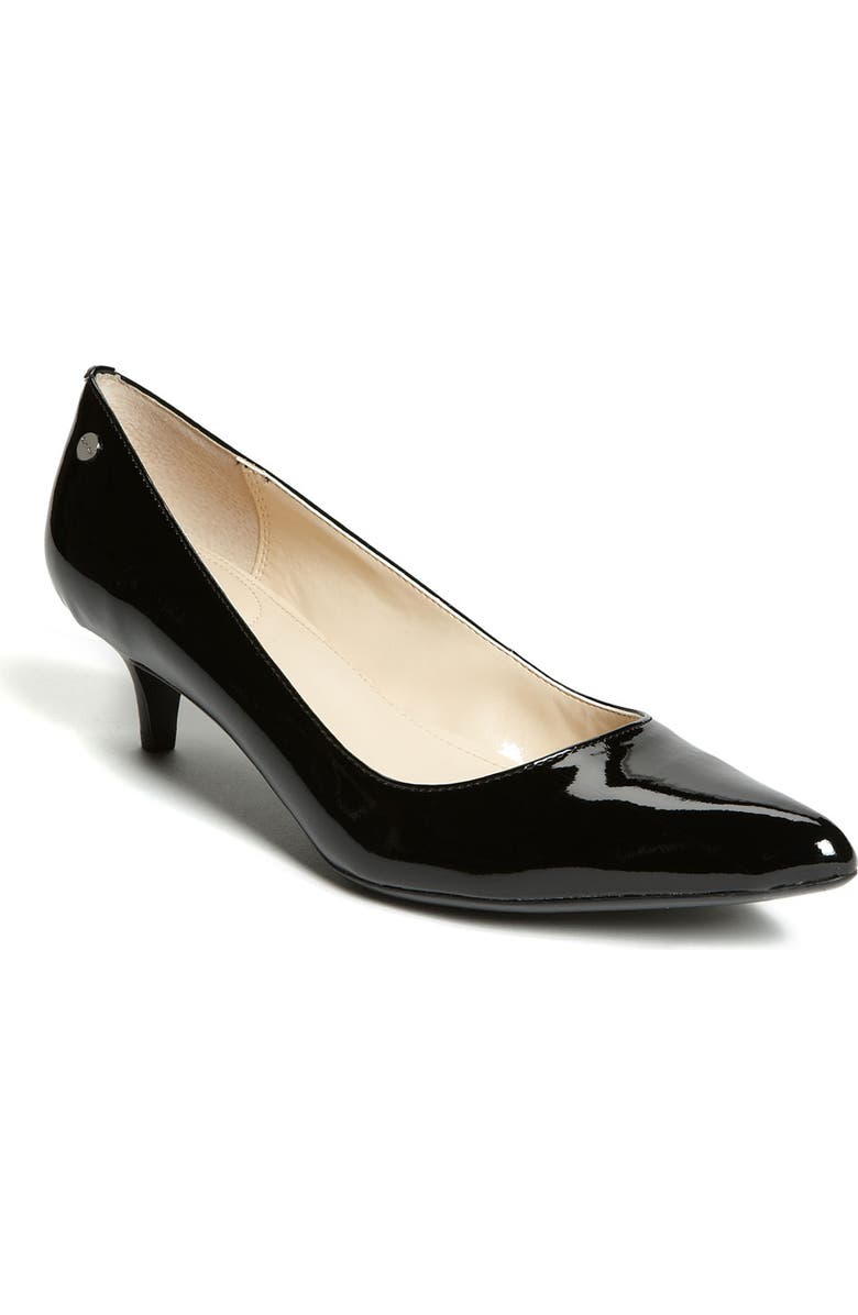 Calvin Klein 'Anna' Patent Pump, Main, color,