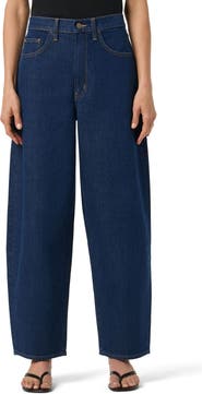 Hudson Jeans High Waist Ankle Barrel Leg Jeans