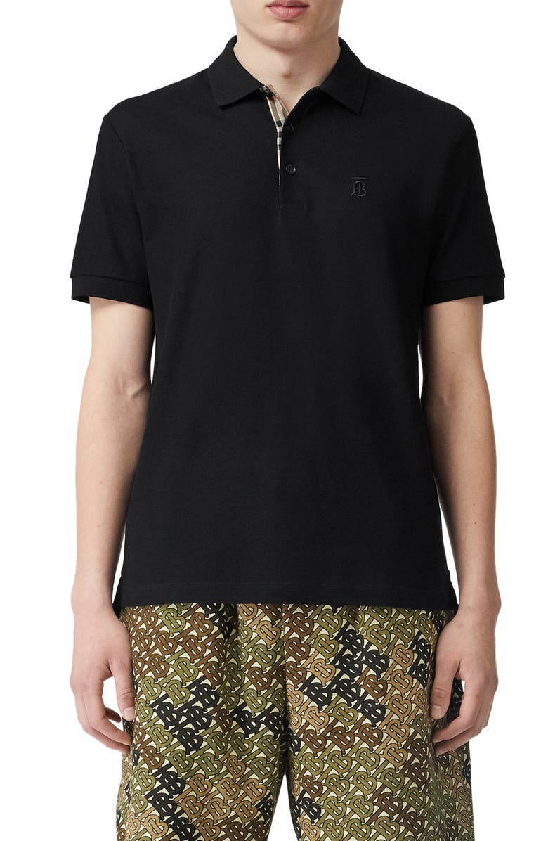 Burberry Eddie Piqué Polo, Main, color,