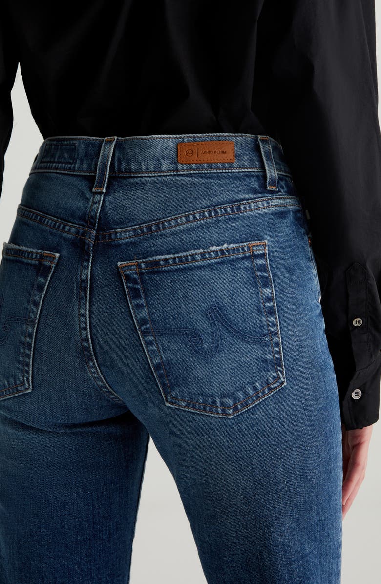 AG Brinley Mid Rise Classic Straight Leg Jeans, Alternate, color,