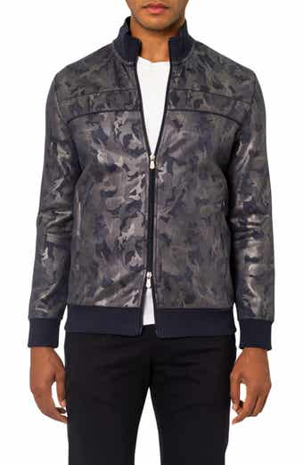 PINO BY PINOPORTE Roberto Metallic Camo Track Jacket