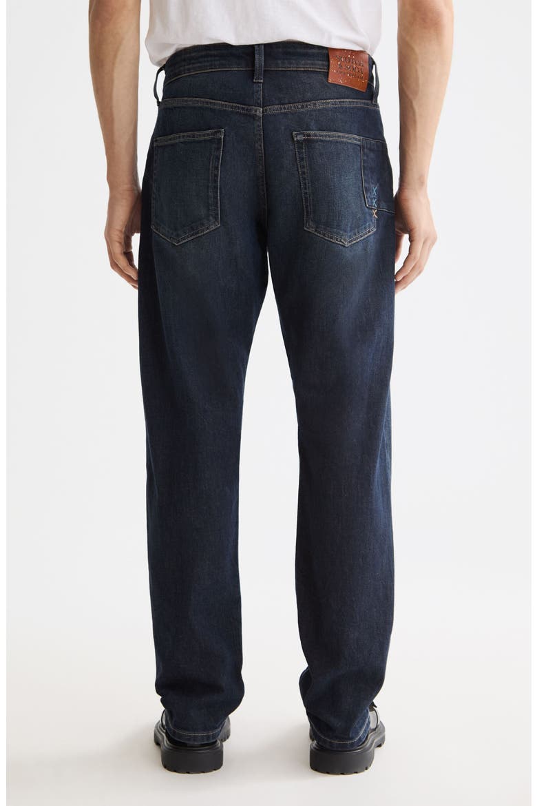 The Zee Straight Fit Jeans, Alternate, color, PAINT IT BLAUW