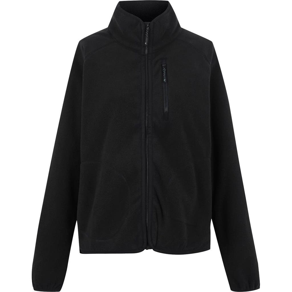 Regatta Frankie Full Zip Fleece Jacket in Black at Nordstrom, Size 12