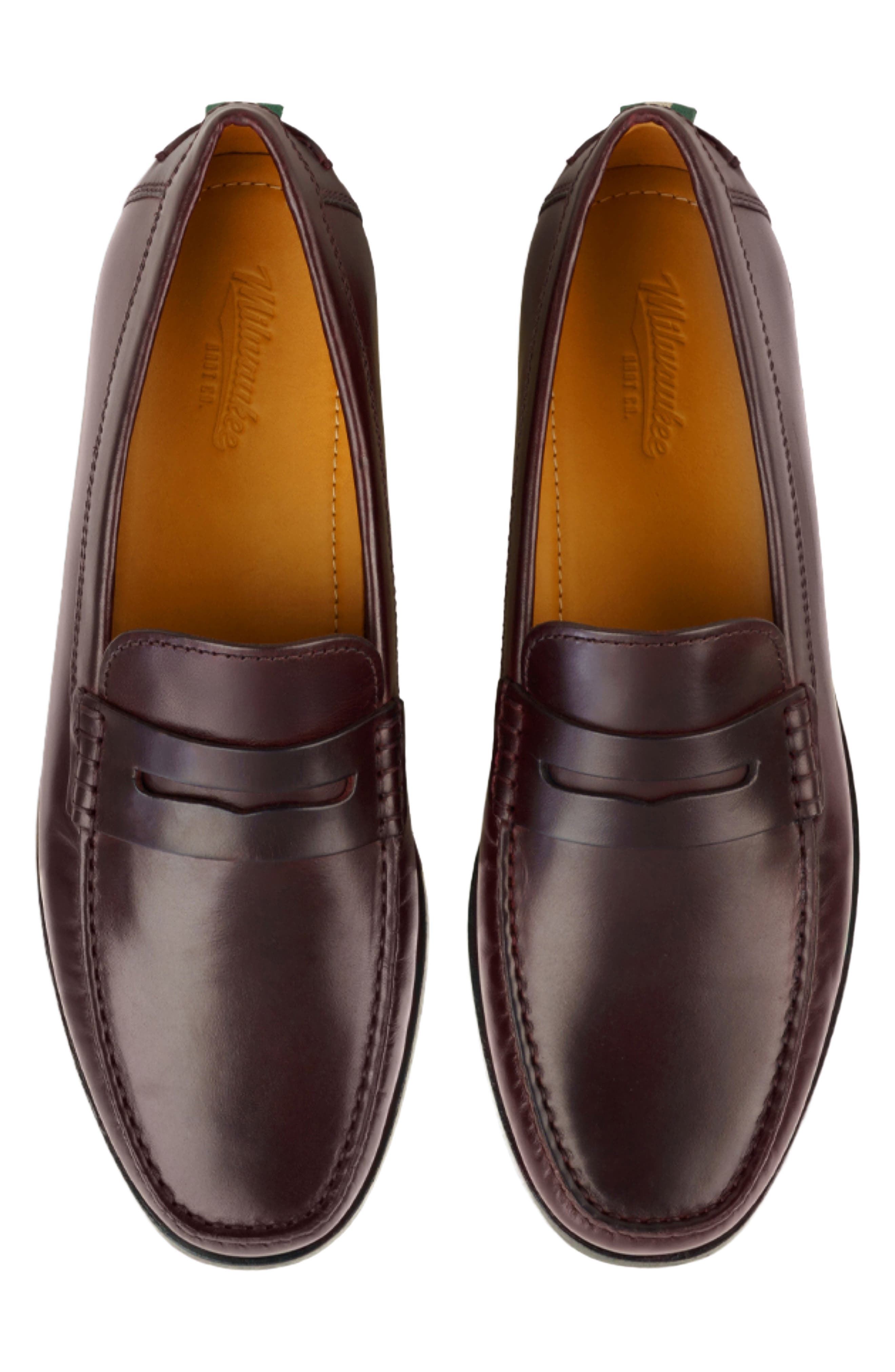 Dunes Penny Loafer, Alternate, color, OXBLOOD
