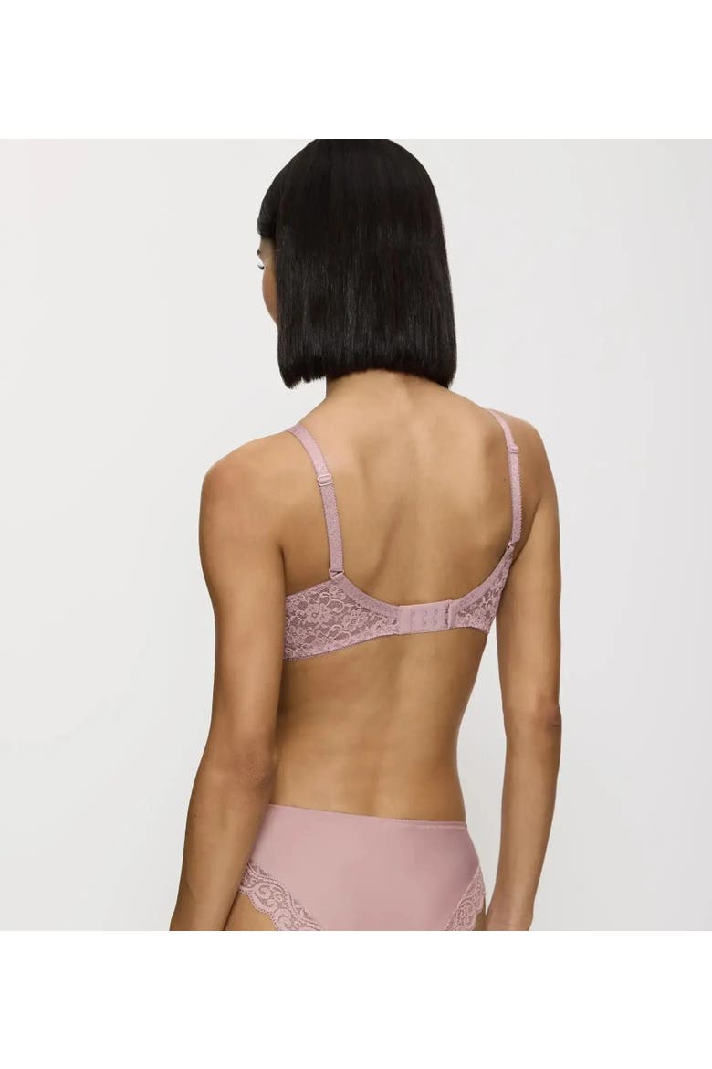 Amourette Seamless Spacer T-Shirt Bra, Alternate, color, Mauve Rose
