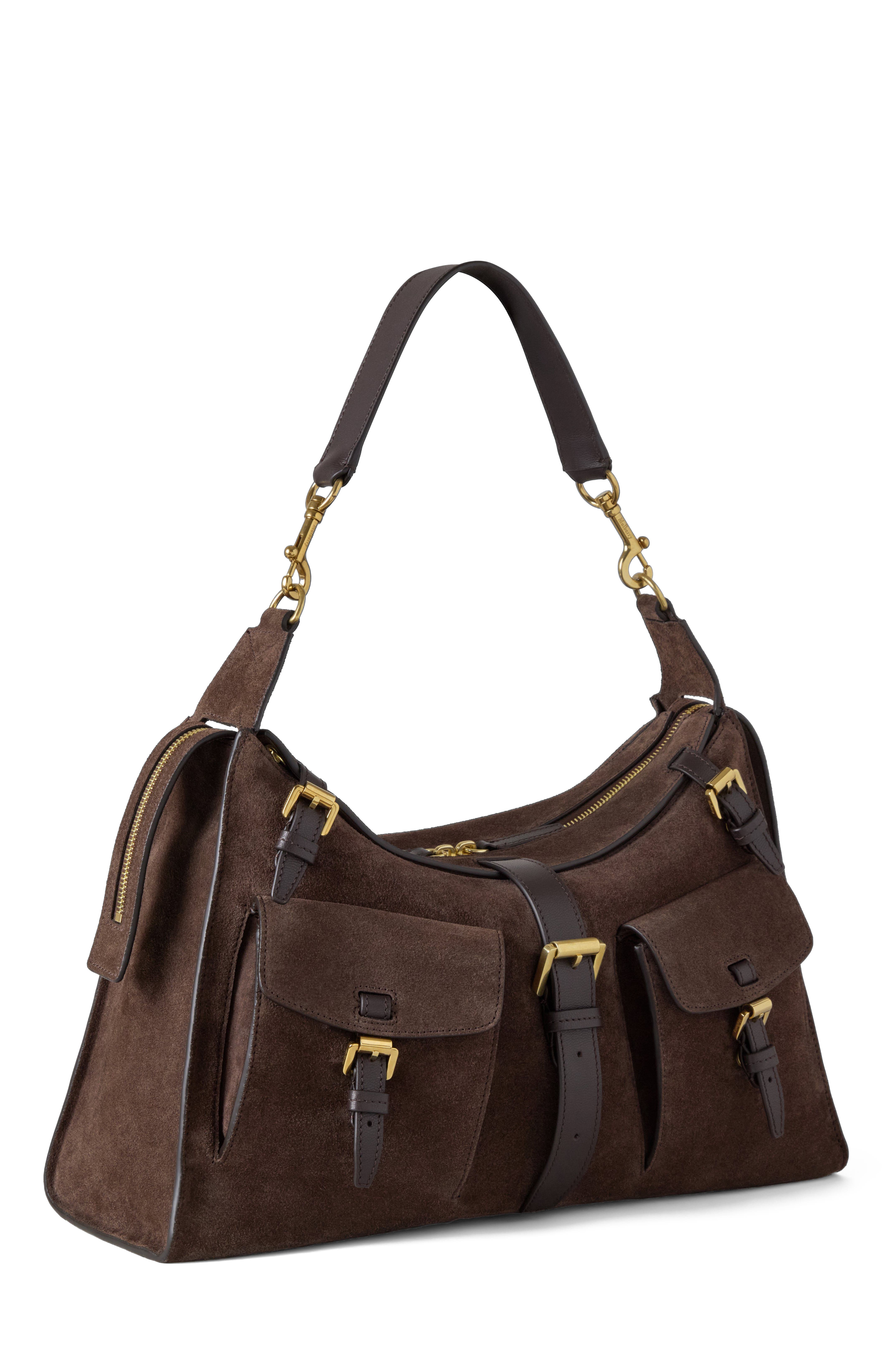 Mulberry Roxanne Shoulder Bag, Alternate, color, Chocolate