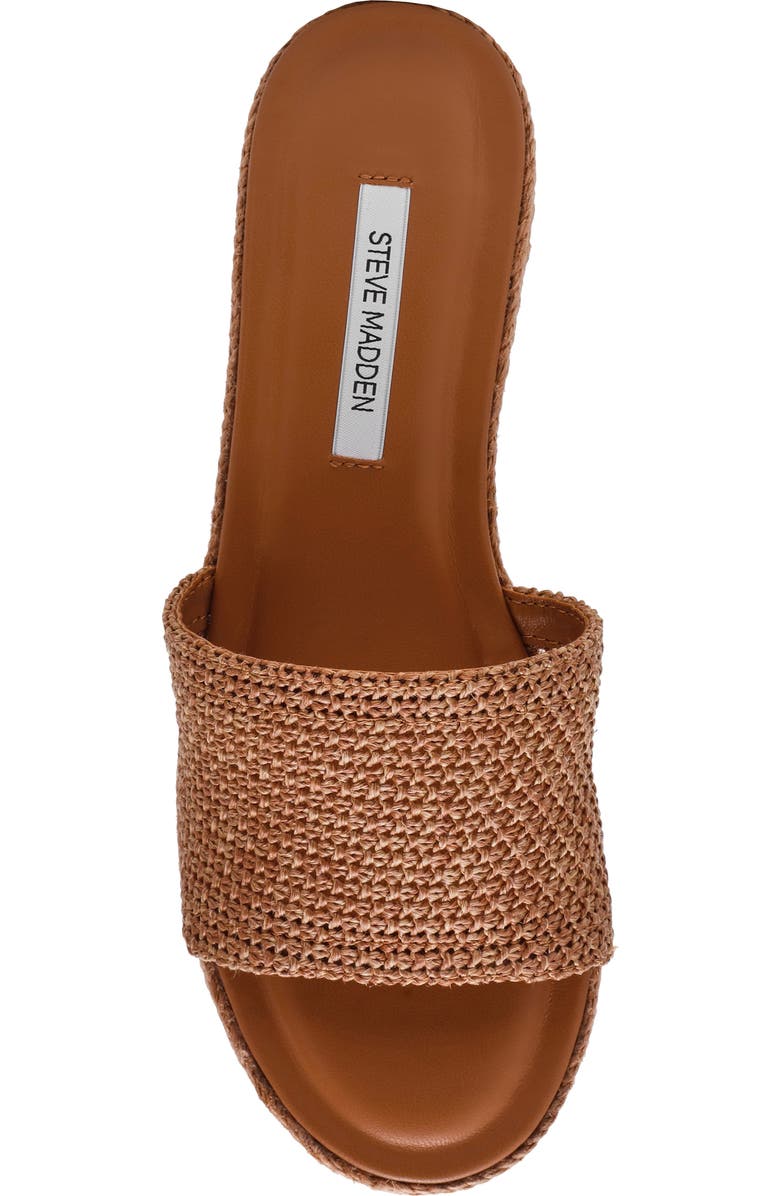Steve Madden Trippy Platform Sandal, Alternate, color, Cognac