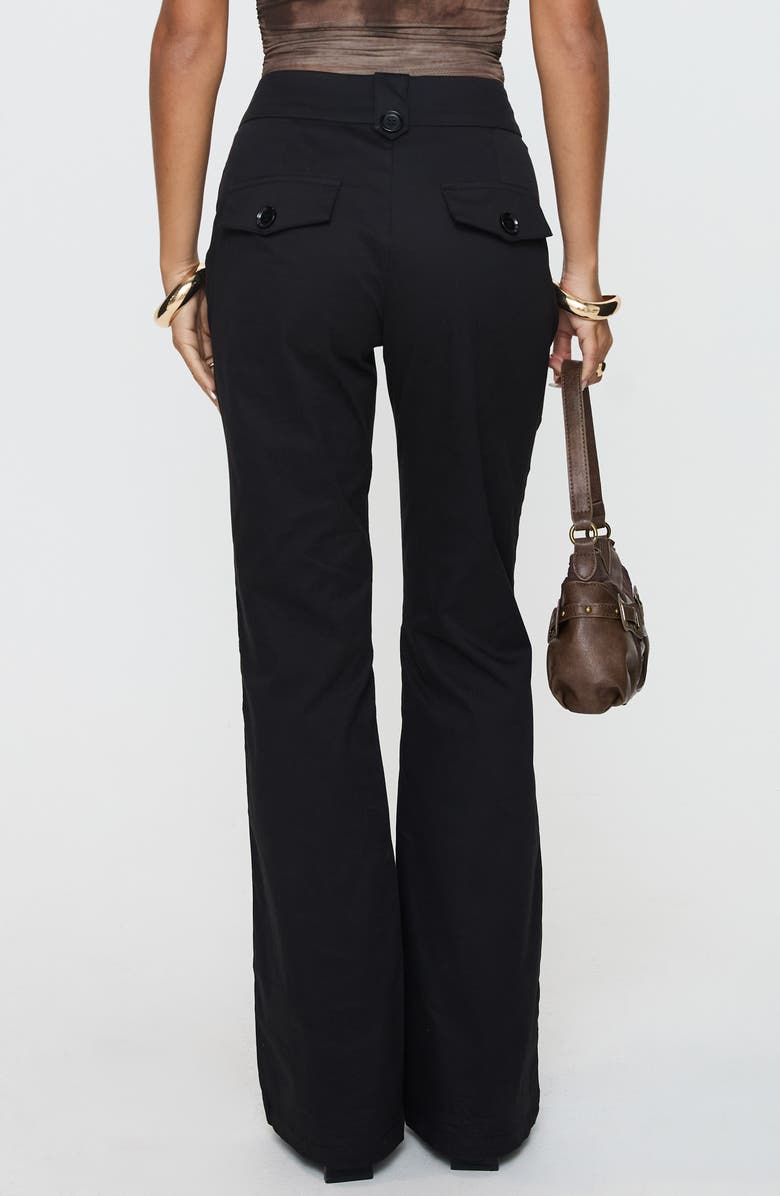 Princess Polly Aislyn Flare Leg Pants, Alternate, color, 