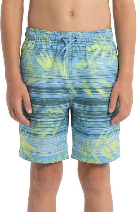 Kids' Sandstorm Palm Volley Swim Trunks (Big Kid)