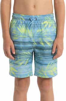 Spyder Kids' Sandstorm Palm Volley Swim Trunks