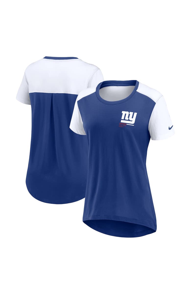 Nike Women's Nike  Royal New York Giants Performance Fashion T-Shirt, Main, color, Royal
