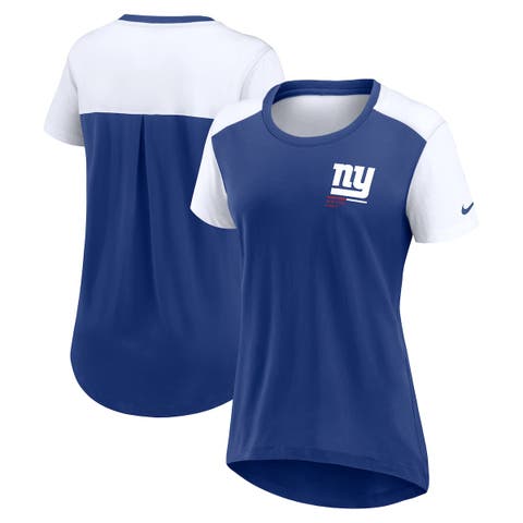 Women's Nike  Royal New York Giants Performance Fashion T-Shirt