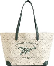 Zadig & Voltaire Z Shopper XL Monogram Faux Leather Tote