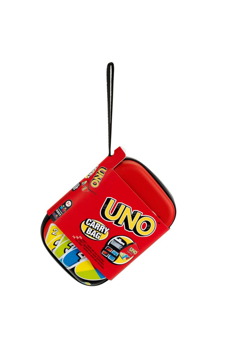UNO Carry Bag Card Game Accessory, 6.1 X 4.3 Inches, Kids 3+, Alternate, color, Multicolored