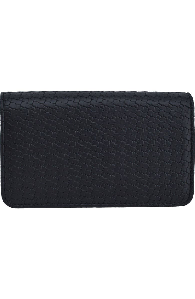 bebe Otto Crossbody Bag with Matching Wallet, Alternate, color, Black