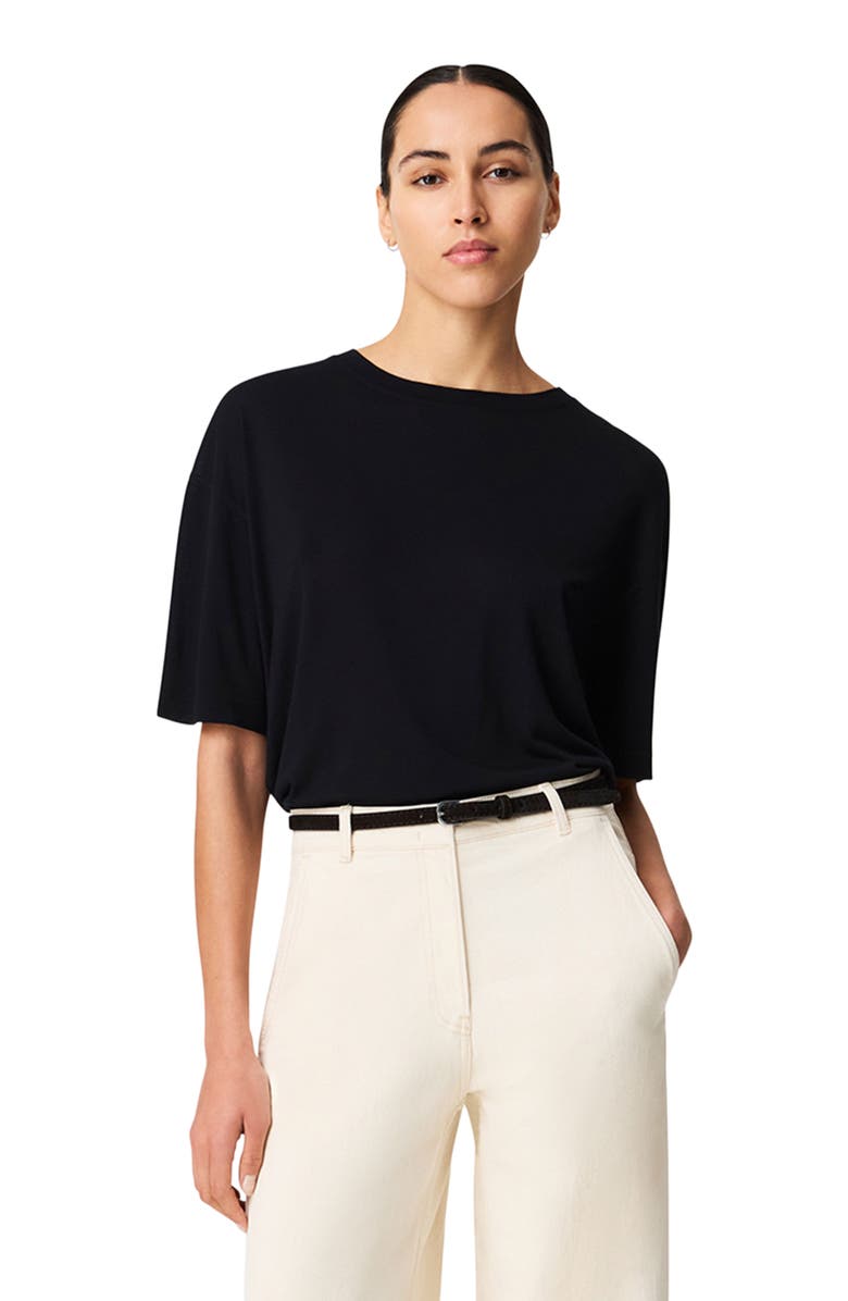 Another Tomorrow Boy Tee, Main, color, Black