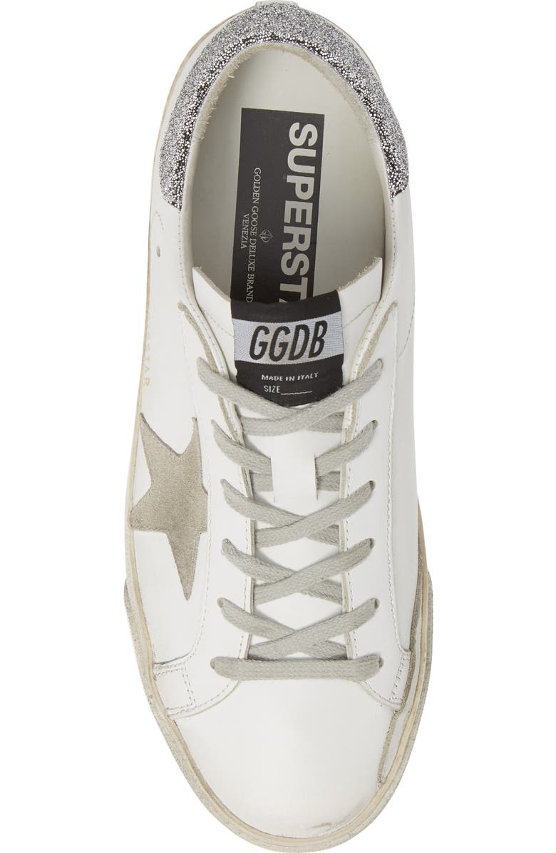 Golden Goose Superstar Crystal Embellished Sneaker, Alternate, color,